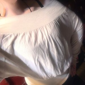 Free people off the shoulder slouchy sweater!